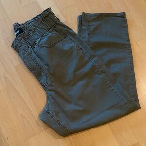 Express Green “mom” High Waist Trousers